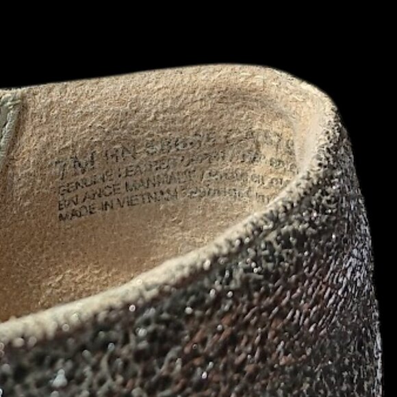 Treasure & Bond Metallic Silver Platform  Women’s 7 Oxford Shoes Chunky Sole - Picture 12 of 13